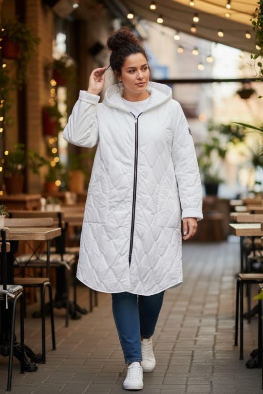 Doudounes Femme Rouge foncé SUPER BELLE 05343A Efashion Paris