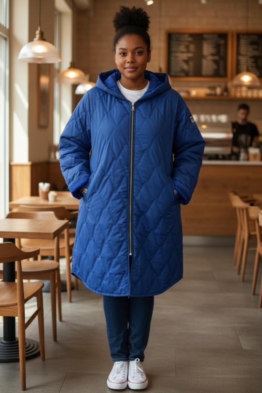 Doudounes Femme Rouge foncé SUPER BELLE 05343A Efashion Paris