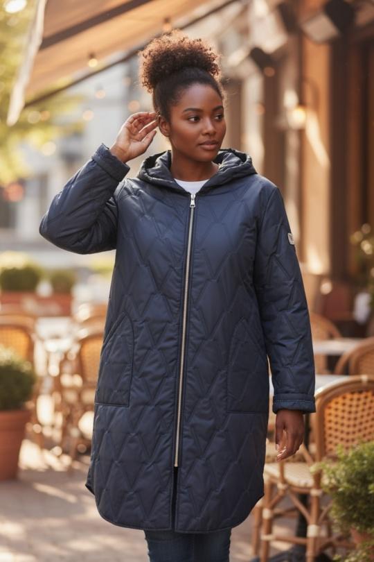 Doudounes Femme Rouge foncé SUPER BELLE 05343A Efashion Paris