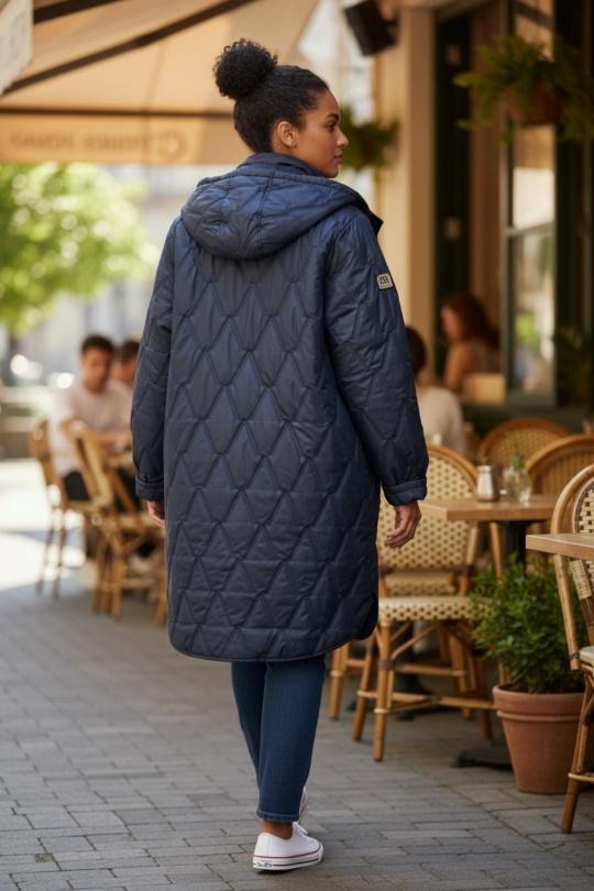 Doudounes Femme Rouge foncé SUPER BELLE 05343A Efashion Paris