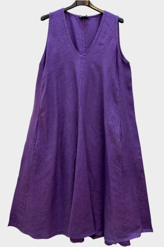 Robes mi-longues Femme Violet SUPER BELLE 019528U Efashion Paris