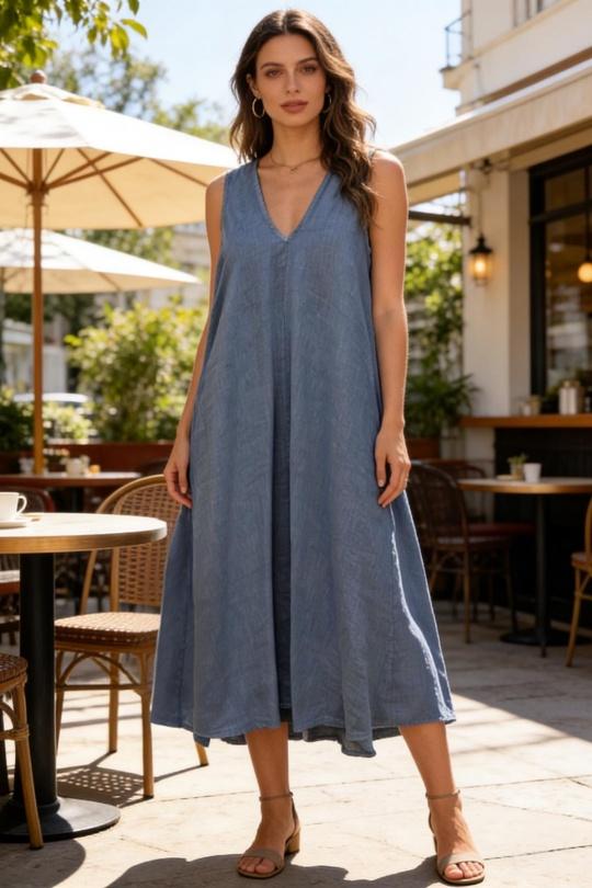 Robes mi-longues Femme Violet SUPER BELLE 019528U Efashion Paris