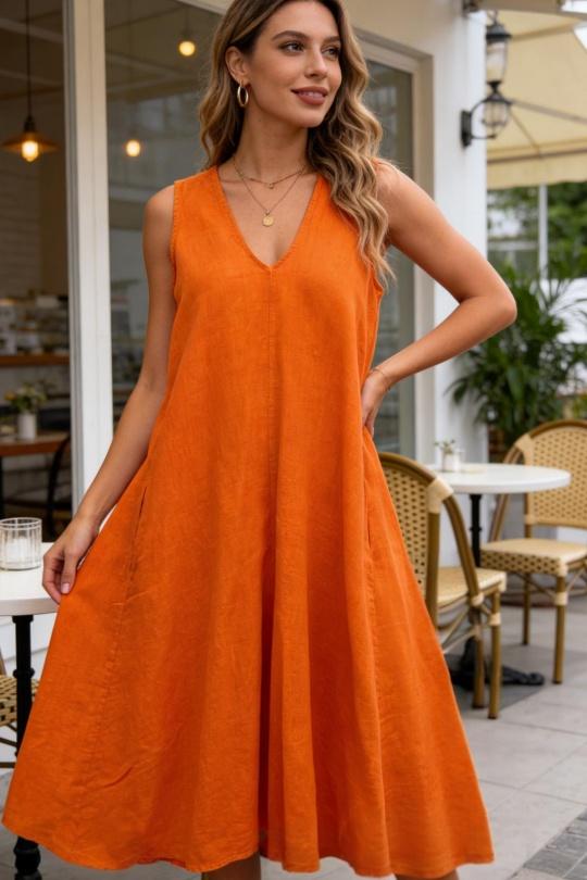 Robes mi-longues Femme Violet SUPER BELLE 019528U Efashion Paris