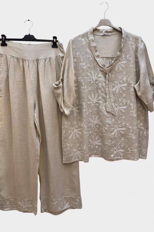 Ensembles Femme Beige SUPER BELLE 01602-01643 Efashion Paris