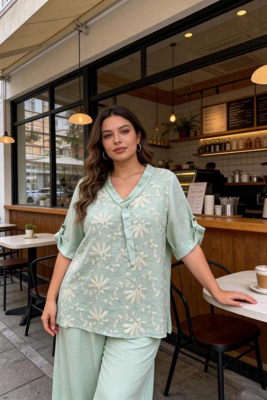 Ensembles Femme Beige SUPER BELLE 01602-01643 Efashion Paris