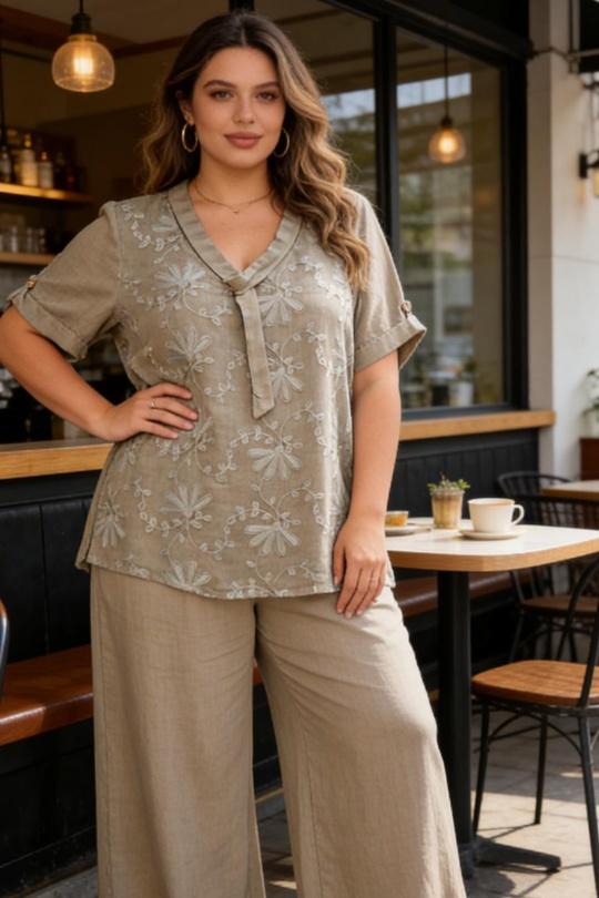 Ensembles Femme Beige SUPER BELLE 01602-01643 Efashion Paris