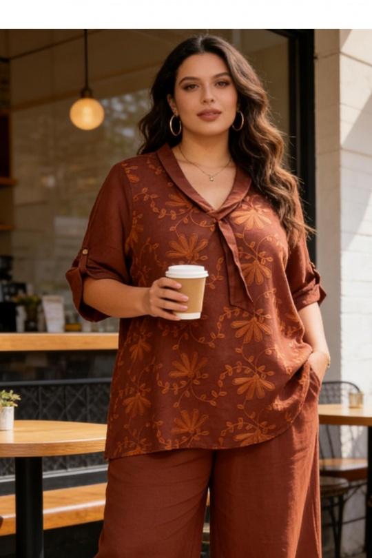 Ensembles Femme Beige SUPER BELLE 01602-01643 Efashion Paris