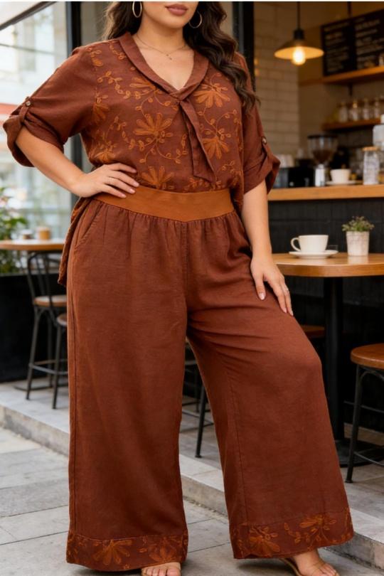 Ensembles Femme Beige SUPER BELLE 01602-01643 Efashion Paris