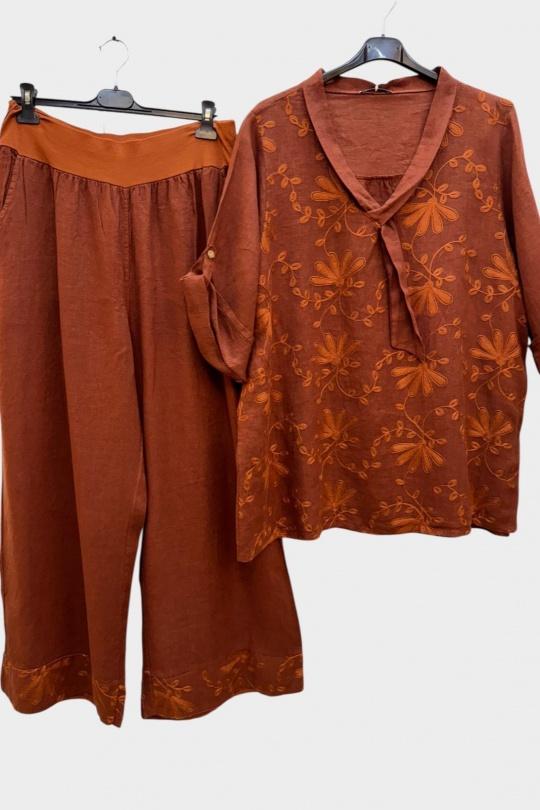 Ensembles Femme Beige SUPER BELLE 01602-01643 Efashion Paris