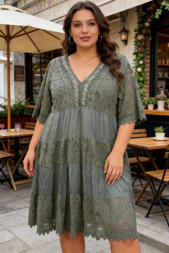 Midi dresses Women White SUPER BELLE 011553 Efashion Paris