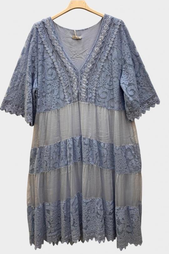 Midi dresses Women White SUPER BELLE 011553 Efashion Paris