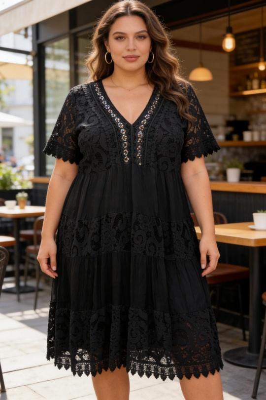 Midi dresses Women White SUPER BELLE 011553 Efashion Paris