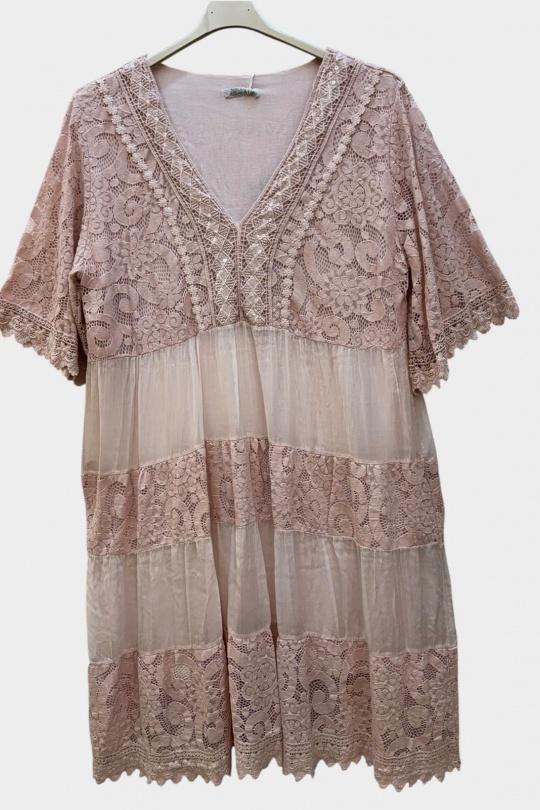 Midi dresses Women White SUPER BELLE 011553 Efashion Paris