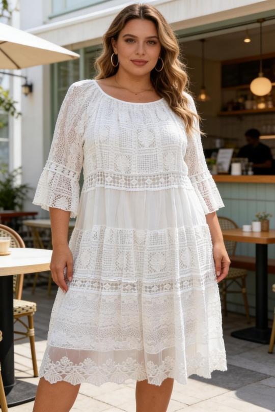 Robes mi-longues Femme Bleu jean SUPER BELLE 011540 Efashion Paris