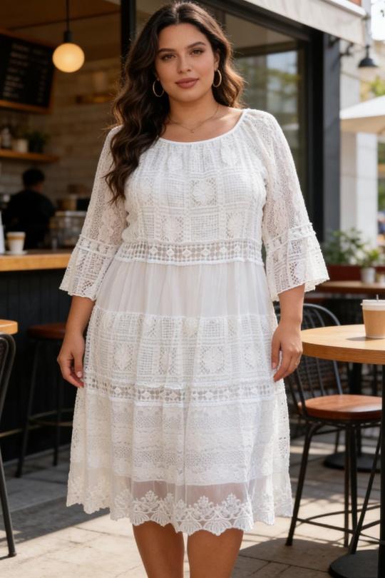 Robes mi-longues Femme Bleu jean SUPER BELLE 011540 Efashion Paris