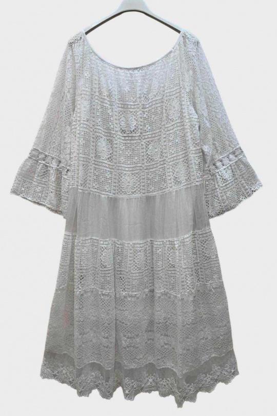 Robes mi-longues Femme Bleu jean SUPER BELLE 011540 Efashion Paris