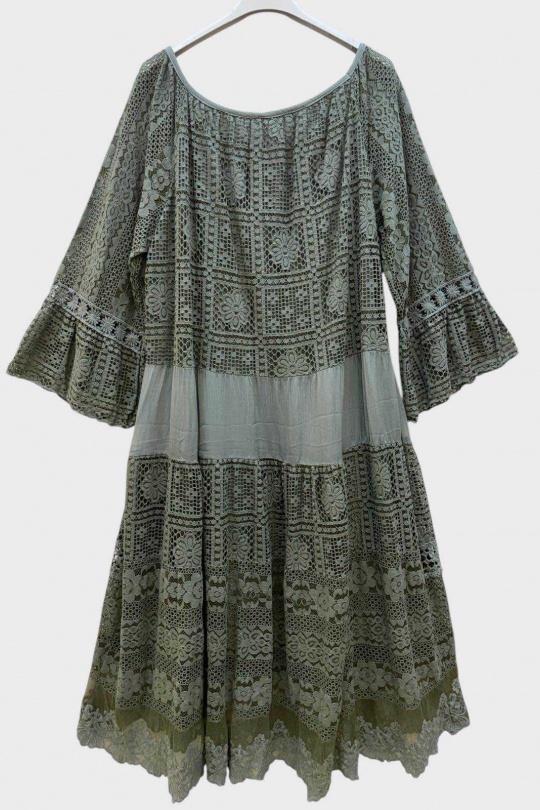 Robes mi-longues Femme Bleu jean SUPER BELLE 011540 Efashion Paris