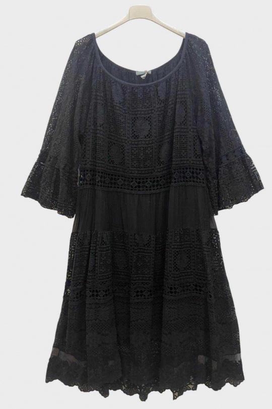 Robes mi-longues Femme Bleu jean SUPER BELLE 011540 Efashion Paris