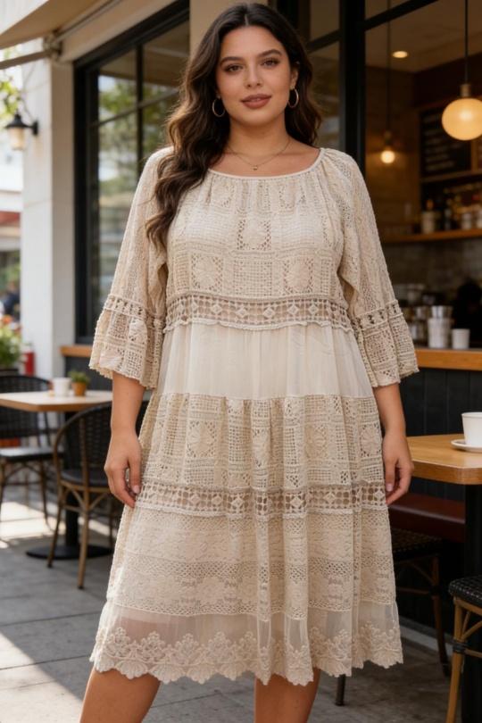 Robes mi-longues Femme Bleu jean SUPER BELLE 011540 Efashion Paris