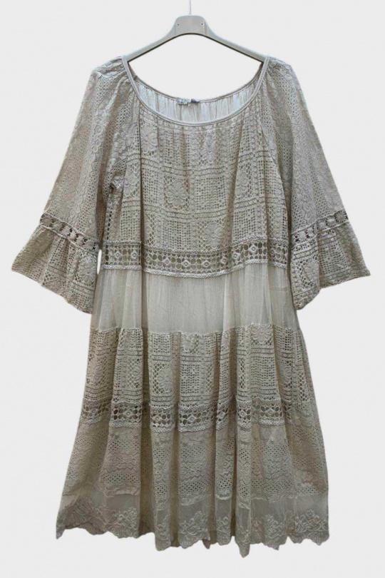 Robes mi-longues Femme Bleu jean SUPER BELLE 011540 Efashion Paris