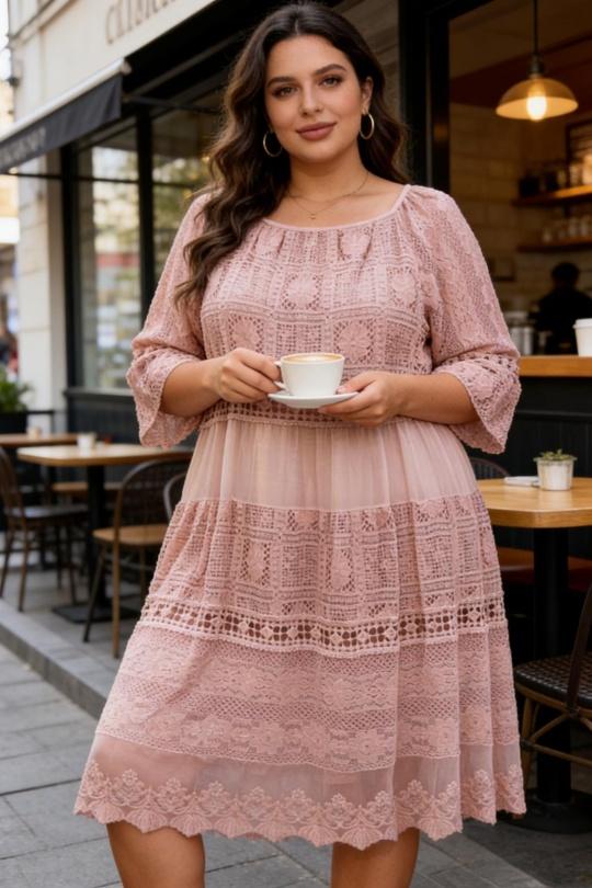 Robes mi-longues Femme Bleu jean SUPER BELLE 011540 Efashion Paris