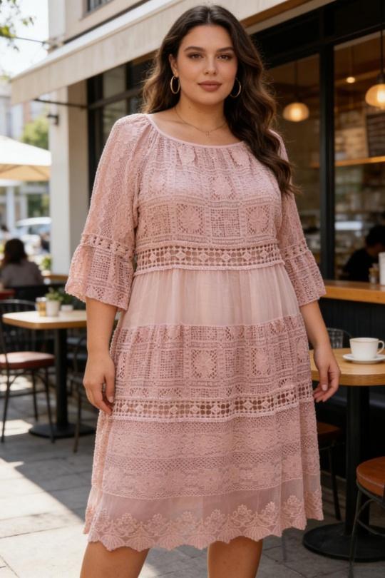 Robes mi-longues Femme Bleu jean SUPER BELLE 011540 Efashion Paris