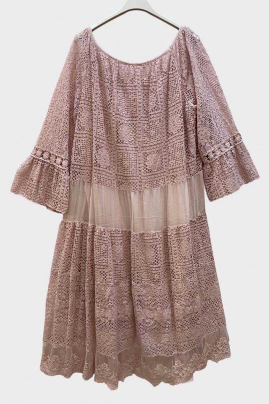 Robes mi-longues Femme Bleu jean SUPER BELLE 011540 Efashion Paris