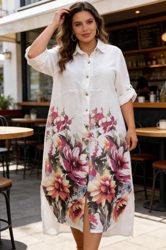 Robes longues Femme Blanc SUPER BELLE 09279 Efashion Paris