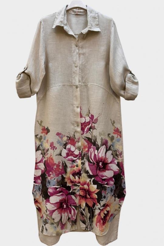 Robes longues Femme Blanc SUPER BELLE 09279 Efashion Paris