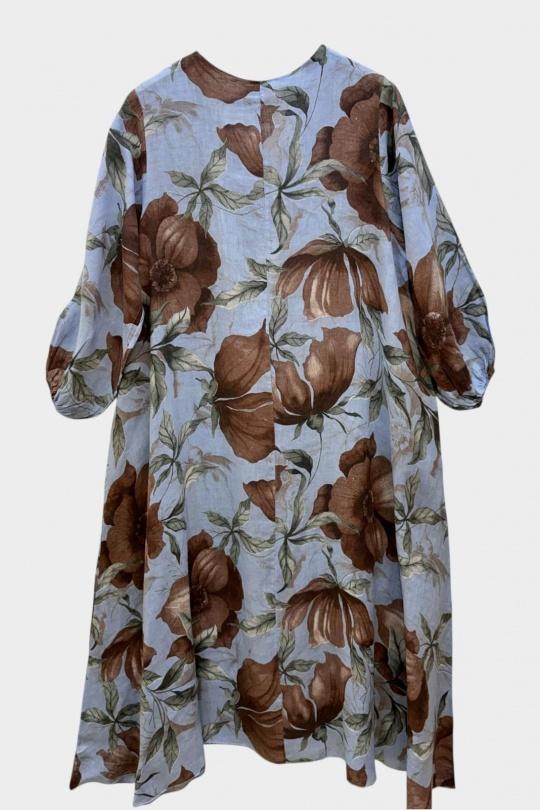 Robes longues Femme Beige SUPER BELLE 03752 Efashion Paris