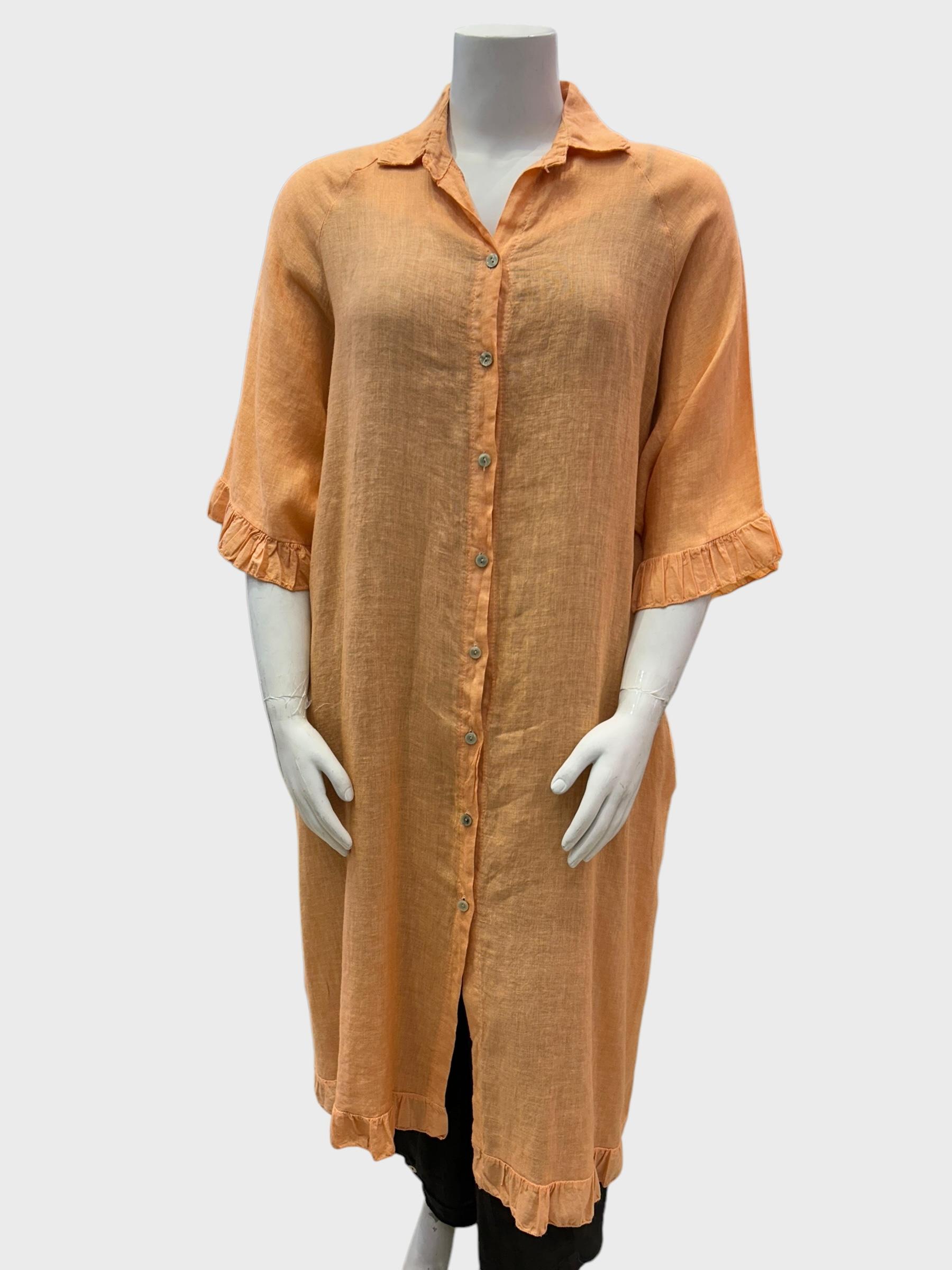 Maxi dresses Women Apricot SUPER BELLE 012291U #c Efashion Paris
