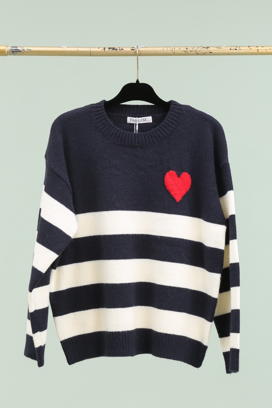 Jumpers Women Cream TANDEM TD1826 Efashion Paris