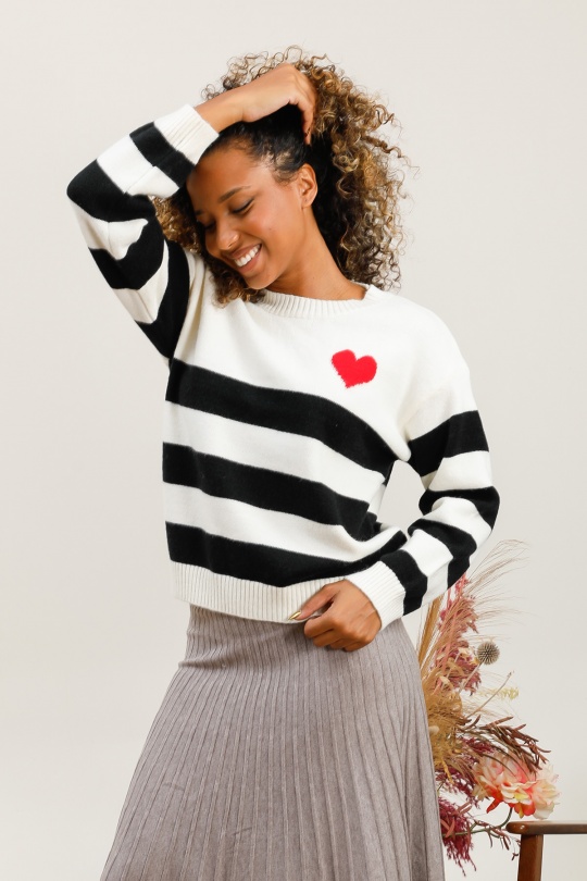 Jumpers Women Cream TANDEM TD1826 Efashion Paris