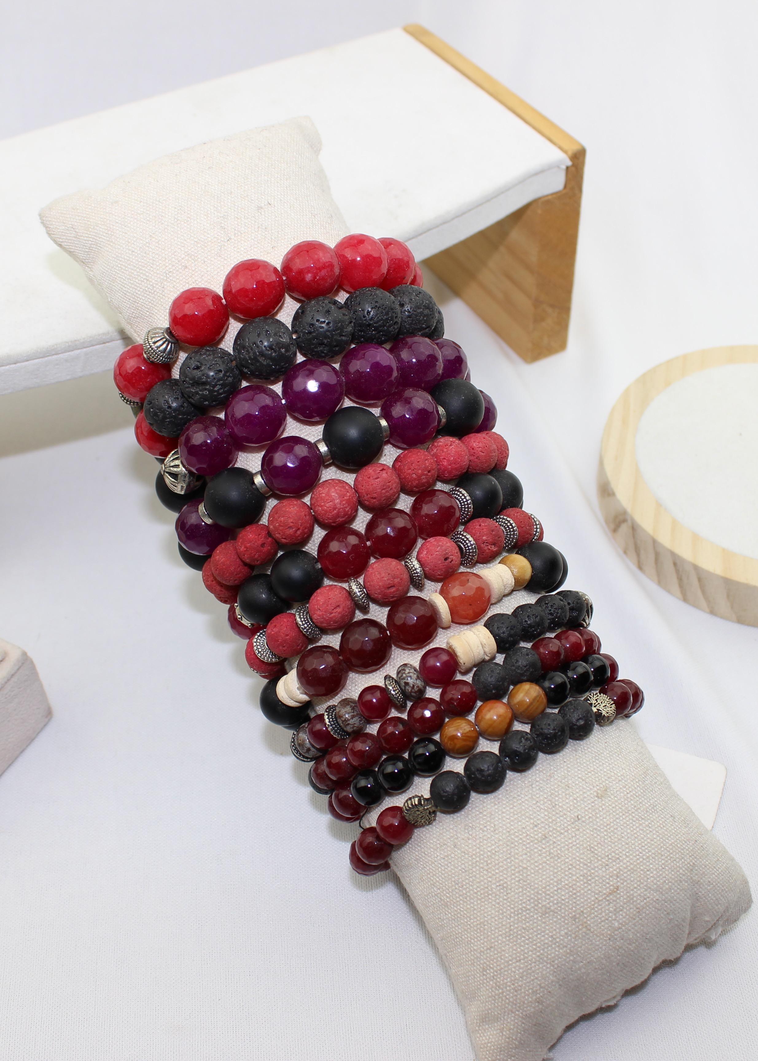Bracelets Accessories Red Modelene LY-01(2)(3)(4) #c Efashion Paris