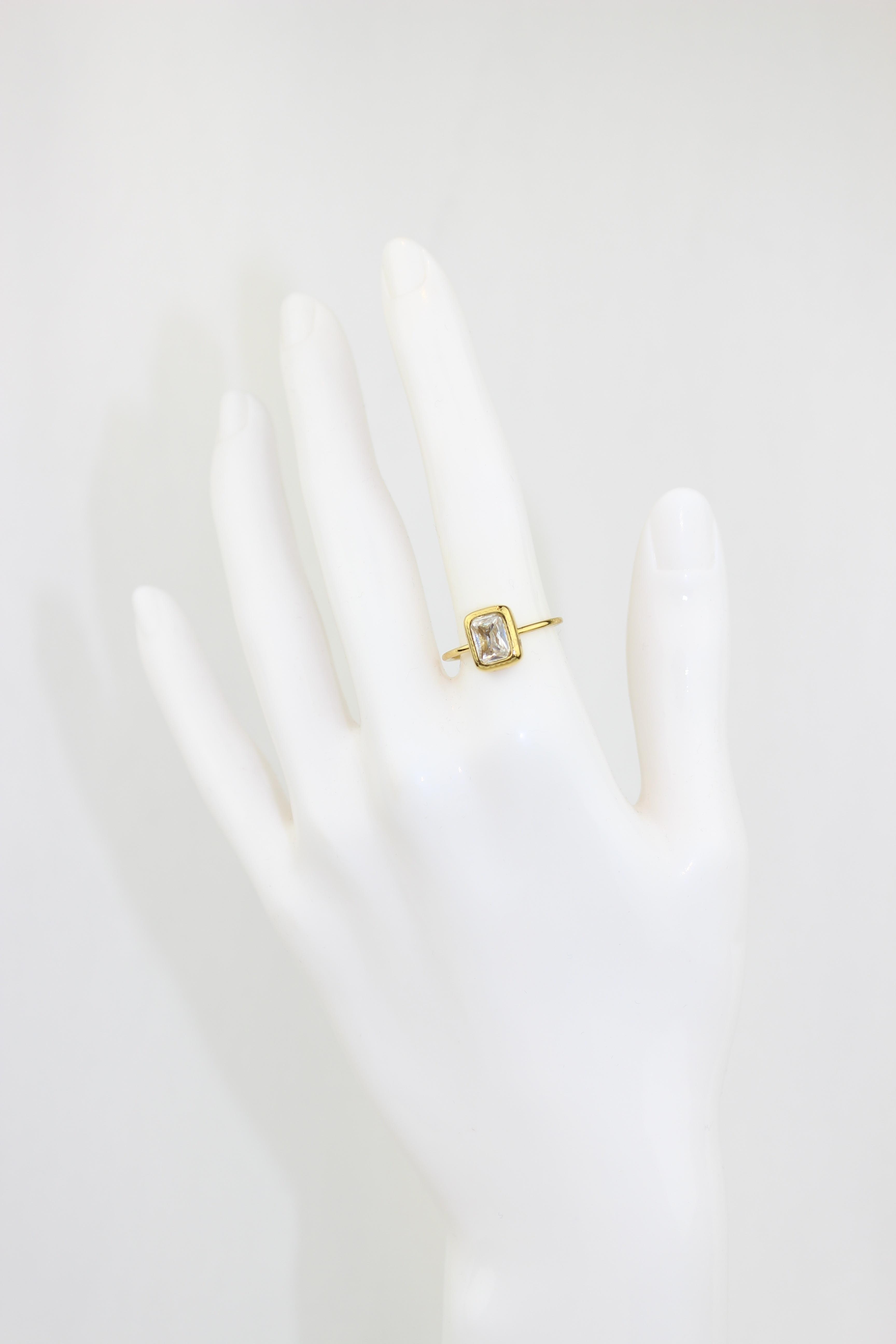Rings Accessories White Modelene AC-BA-127 #c Efashion Paris