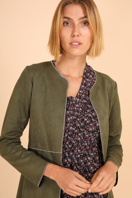 Giacche Donna Khaki QQ FASHION 3364 UNI  Efashion Paris