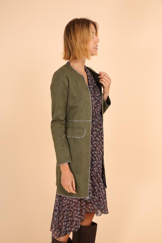 Giacche Donna Khaki QQ FASHION 3364 UNI  Efashion Paris