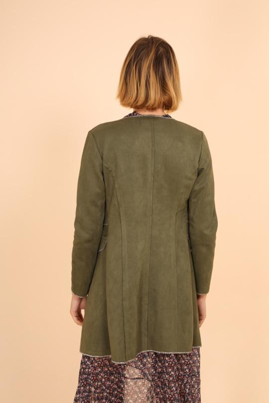 Giacche Donna Khaki QQ FASHION 3364 UNI  Efashion Paris