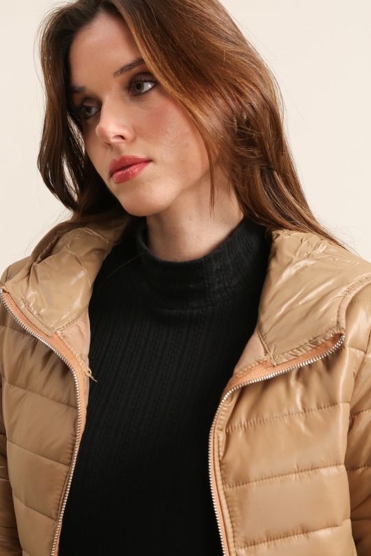 Doudounes Femme Noir QQ FASHION 1210 Efashion Paris