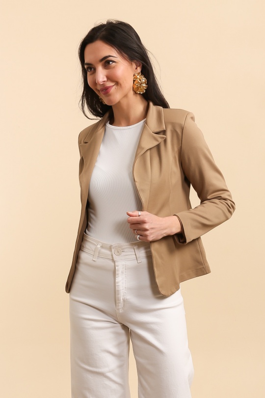 Chaquetas Mujer Khaki QQ FASHION 5124 Efashion Paris