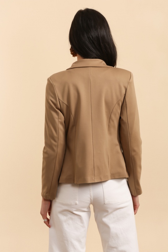 Chaquetas Mujer Khaki QQ FASHION 5124 Efashion Paris