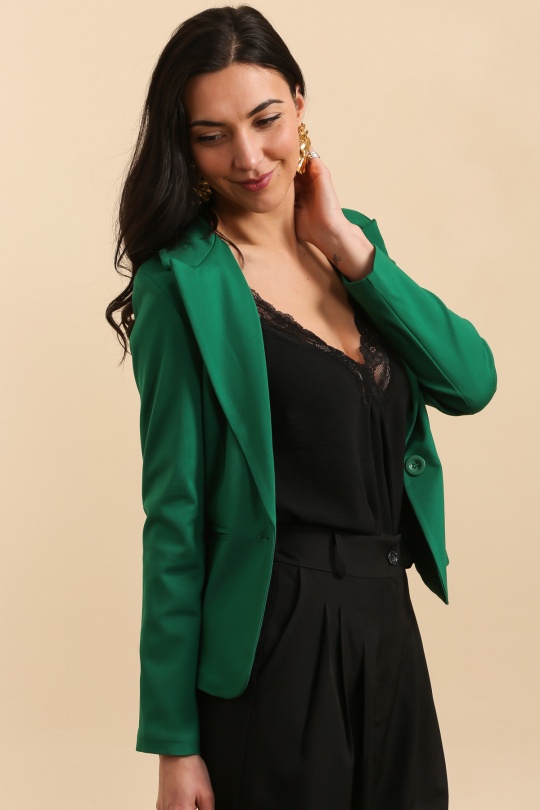 Chaquetas Mujer Khaki QQ FASHION 5124 Efashion Paris