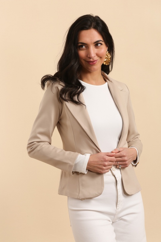 Chaquetas Mujer Khaki QQ FASHION 5124 Efashion Paris