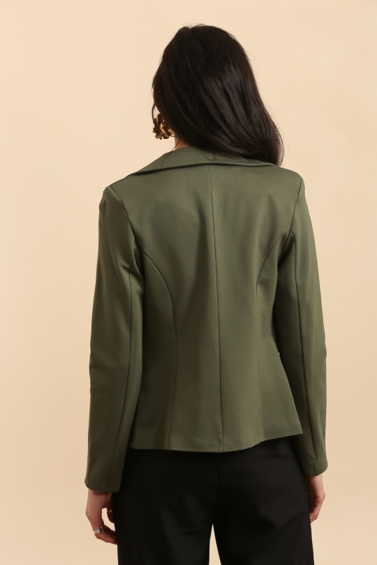 Chaquetas Mujer Khaki QQ FASHION 5124 Efashion Paris