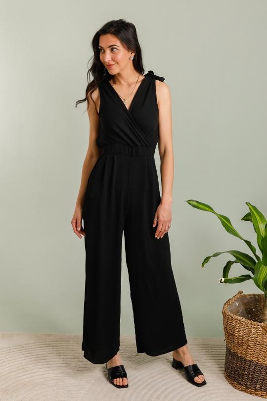 Combinaisons Femme Noir QQ FASHION 70182 Efashion Paris