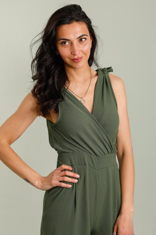 Combinaisons Femme Kaki QQ FASHION 70182 Efashion Paris