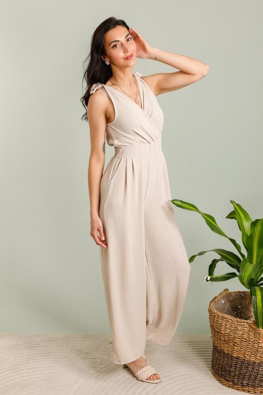 Combinaisons Femme Kaki QQ FASHION 70182 Efashion Paris