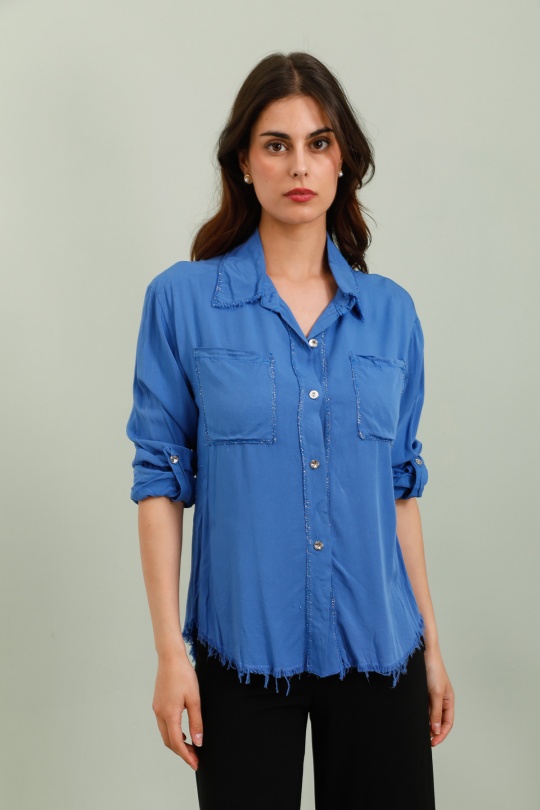 Camisas Mujer Jean QQ FASHION 10085 Efashion Paris