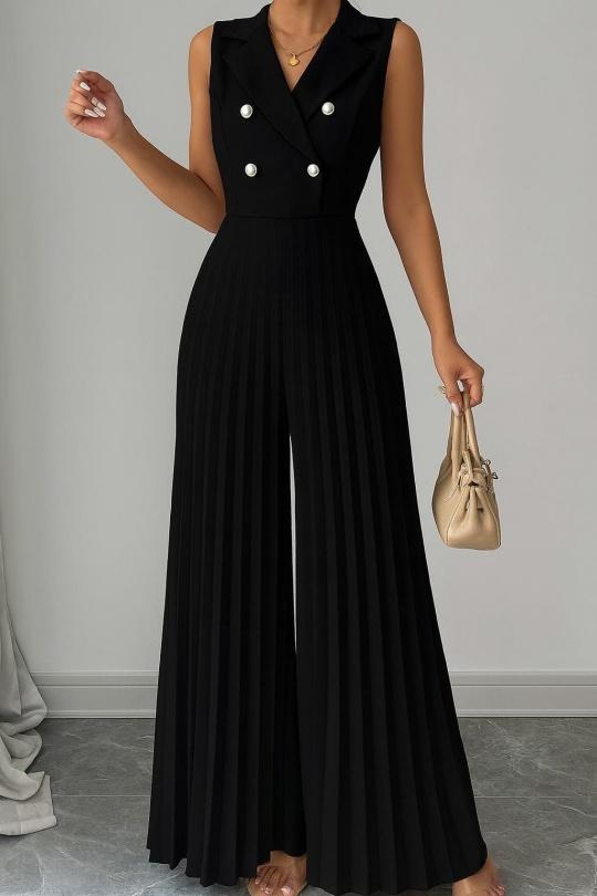Combinaisons Femme Noir QQ FASHION 70186 Efashion Paris