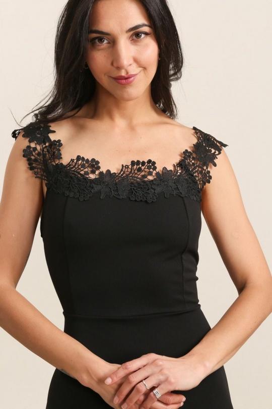 Maxi dresses Women Black QQ FASHION 32099 Efashion Paris